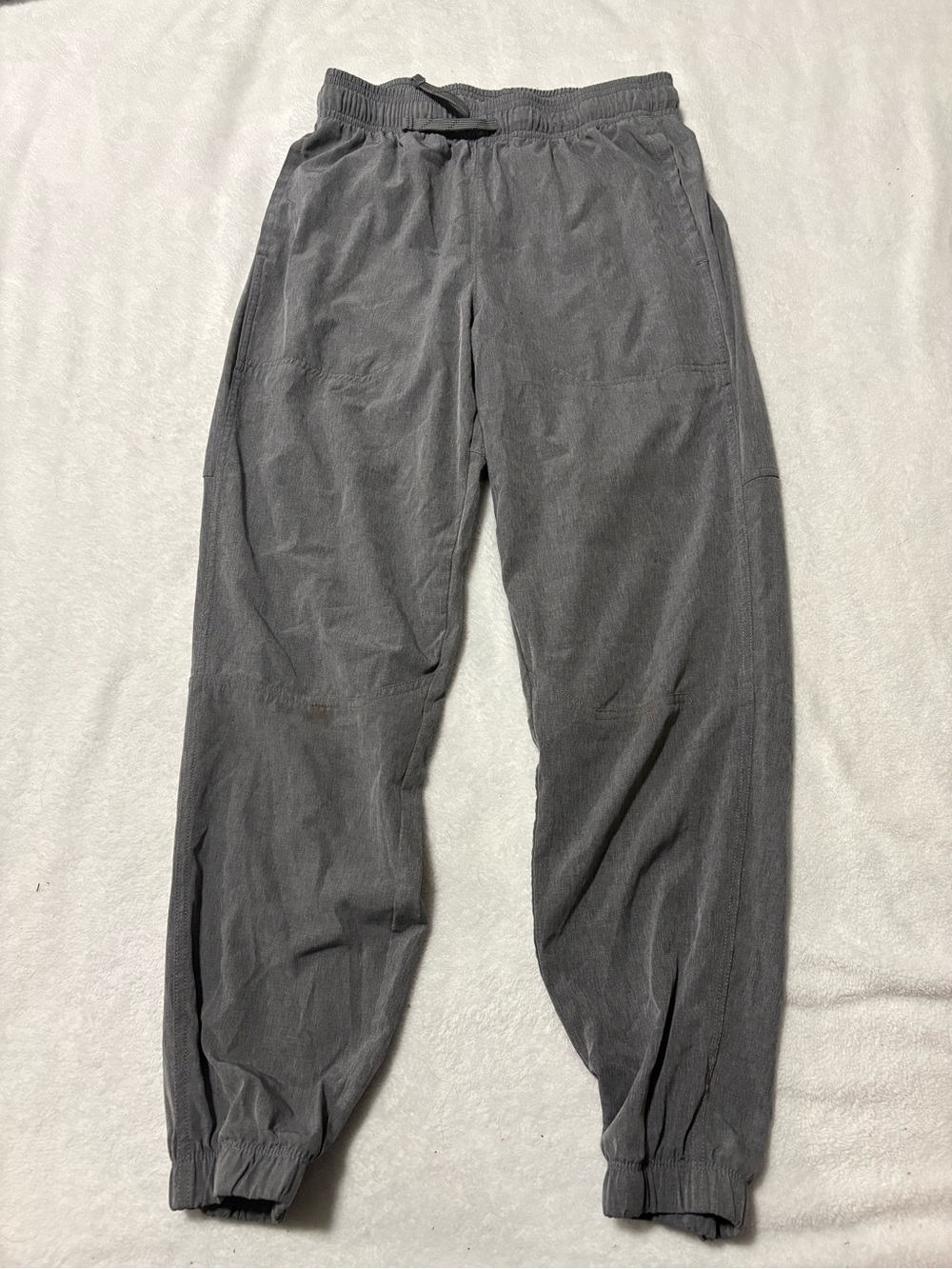 Athletic Works Men's Dark Gray Jogger Sweatpants